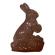Форма для шоколада “Заяц с корзинкой” 