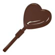 Форма для шоколадок “Сердце на палочке” 