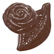 Форма для шоколадок “Роза с листьями” 