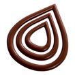 Форма “Капельки шоколадные” 