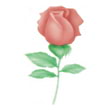 Шаблон для аэрографа “Бутон Розы” 