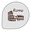 Трафарет для торта “Рим” 