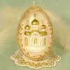 Пасхальная свеча “Яйцо с Православным Храмом” фото