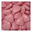 Шоколадные сердечки в розовой глазури 