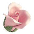 Розы из мастики розовые 