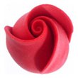 Бутон розы из мастики красный 