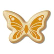 Декор “Бабочка малая золотая” 