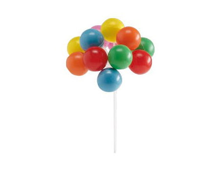 Пластиковые фигурки на торт “Воздушные шарики” 