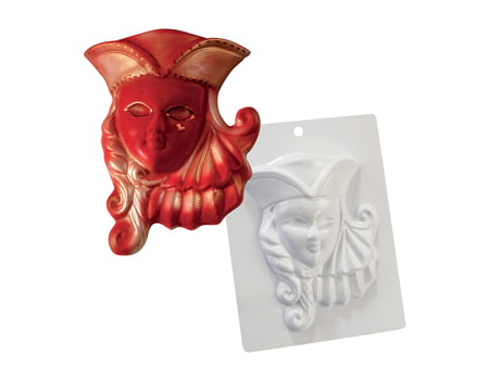 Форма для венецианской маски из шоколада (20-CA003) 