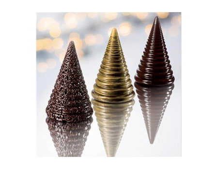 Пластиковые формы для шоколада “Новогодняя елка” 