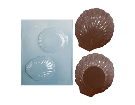 Пластиковая форма для шоколада “Морская раковина” 
