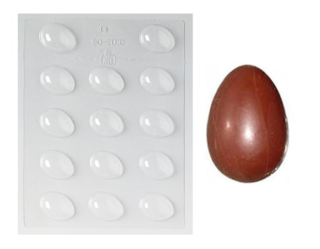 Пластиковая форма для яиц из шоколада (90-2010) 