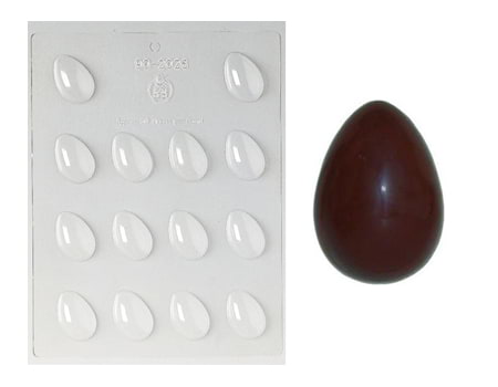 Пластиковая форма для яиц из шоколада (90-2026) 