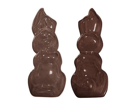 Пластиковая форма для шоколада “Заяц” 