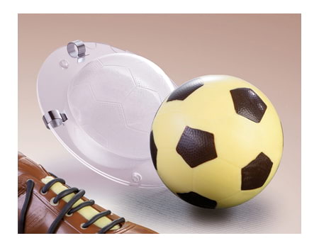 Пластиковая форма для шоколада “Футбольный мяч” 