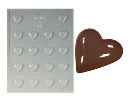 Форма для сердечек из шоколада 90-1001 