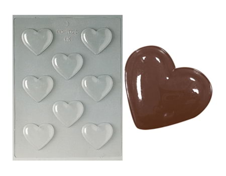 Форма для сердечек из шоколада 90-1026 