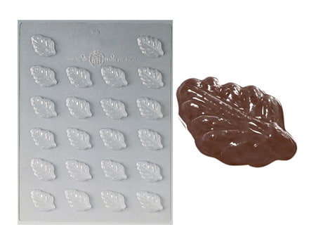 Пластиковая форма для шоколада “Дубовый лист” 
