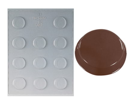 Пластиковая форма для шоколада “Тарталетки” 