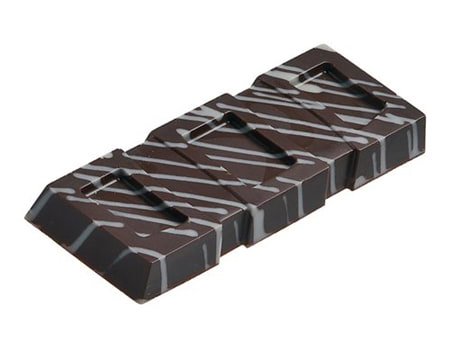 Поликарбонатная форма для плиток из шоколада “Цитадель” 