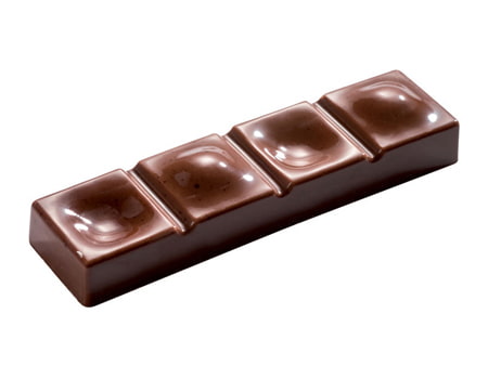 Поликарбонатная форма для плиток из шоколада “Волна” 