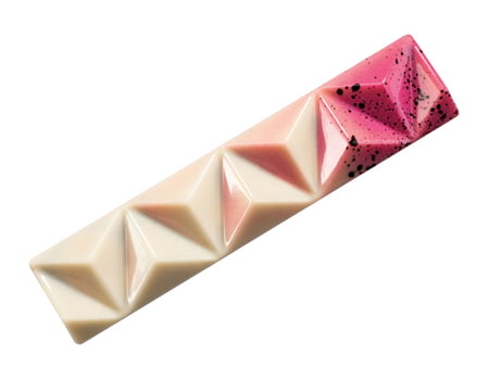 Поликарбонатная форма для плиток из шоколада “Пирамидки” 