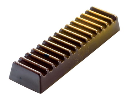 Поликарбонатная форма для плиток из шоколада “Линии” 