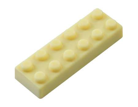 Поликарбонатная форма для плиток из шоколада “Кирпичики ЛЕГО” 