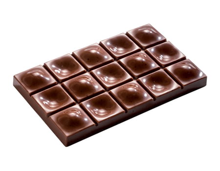 Поликарбонатная форма для плиток из шоколада “Полусферы” 
