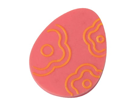 Поликарбонатная форма для декора из шоколада “Пасхальное яйцо” 