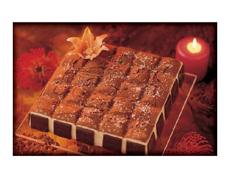 Набор форм для муссовых тортов “Плитка шоколада” 
