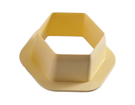 Пластиковая вырубка для бисквита “Monoporzione” (Шестиугольник) 