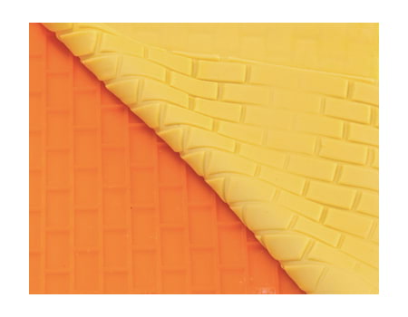 Текстурный силиконовый коврик для мастики “Кирпичная кладка” 