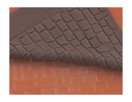 Текстурный силиконовый коврик для мастики “Каменная кладка” 