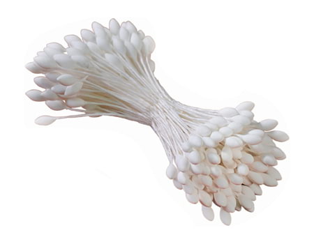 Тычинки для цветов из мастики “Белая орхидея” 