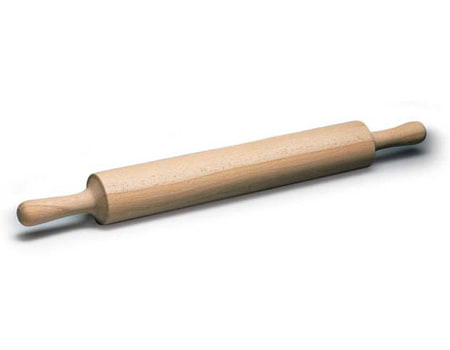Скалка для теста деревянная тонкая (RL 1) 