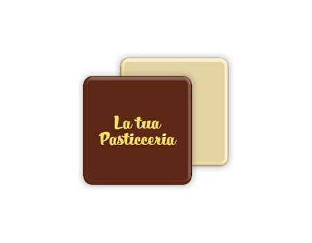 Формы для логотипов на шоколад “Малый квадрат” 