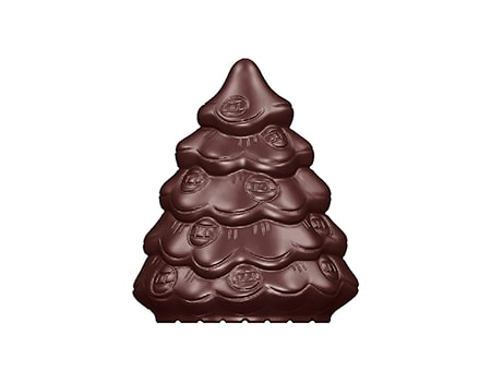 Форма для шоколадных конфет “Новогодняя елка” (CW1635) 