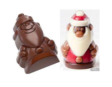 Форма для шоколадных конфет “Санта Клаус” (CW1737) 
