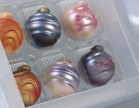 Новогодние конфеты “Елочные шары” 