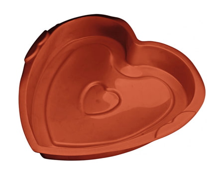 Силиконовая форма для выпечки торта “Сердечко” 