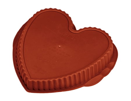 Силиконовая форма для пирога “Сердце” 