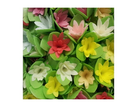 Вафельные цветы “Цветок кактуса” (13073RA) 