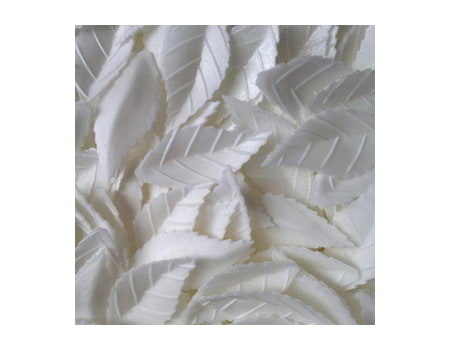 Вафельные листья “Лист розы белый” (13930) 