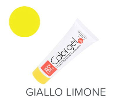 Желтый гелевый краситель для мастики “Colorgel Giallo Limon” 