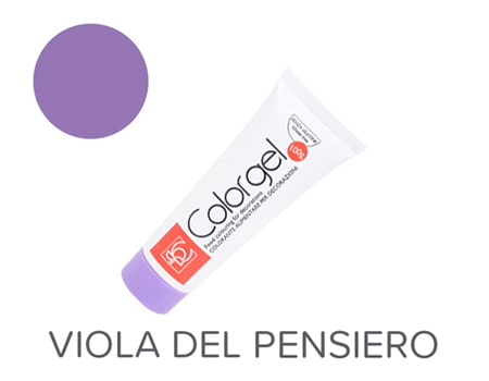 Фиолетовый гелевый краситель для мастики “Colorge Viola Del Pensiero” 