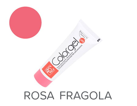 Клубнично-розовый гелевый краситель для мастики “Colorge Rosa Fragola” 
