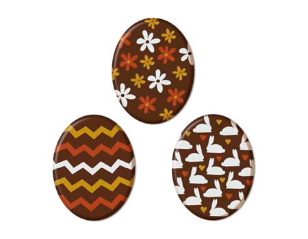 Шоколадный декор “Пасхальное яйцо” 