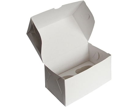 Коробка без окна для 2 капкейков (SP Cup2) 
